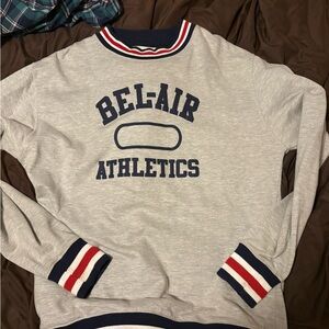 Blair Athletics Men's Gray Pullover Sweater